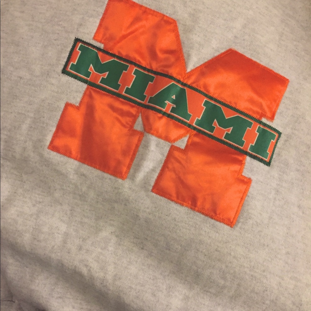 Vintage Miami Sweatshirt Unisex XXL